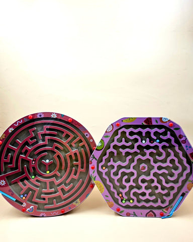 Wooden Maze 1 Pc Random Design Will Be Shipped - EKT3243