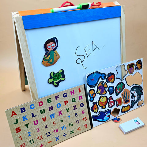 Double Sided Wooden Writing Board - EKT3250