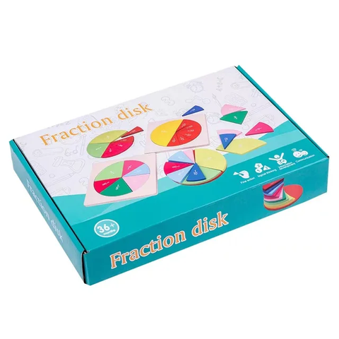 Wooden Fraction Puzzle - EKT3251