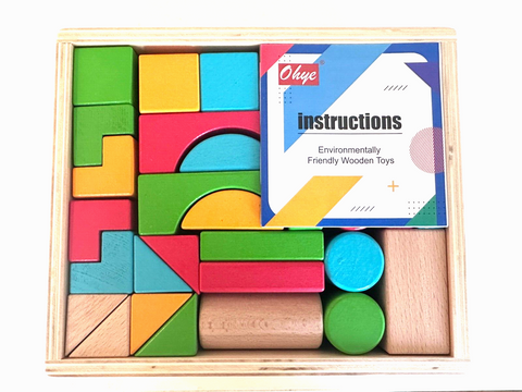 Wooden Building Blocks - EKT3254