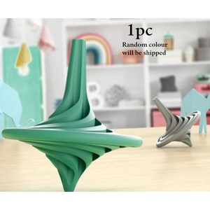 Whirling Spin Top - Classic Toy for Kids (One Random Color Shipped)