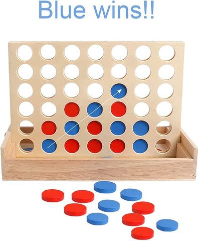 Wooden Connect 4 Game - EKT3268