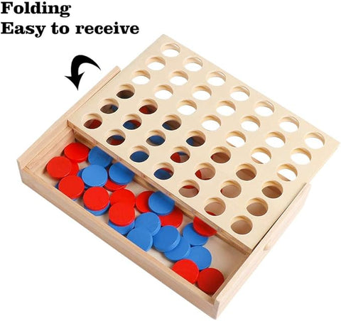 Wooden Connect 4 Game - EKT3268