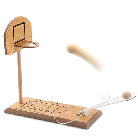 Wooden Desktop Basketball Game - EKT3270