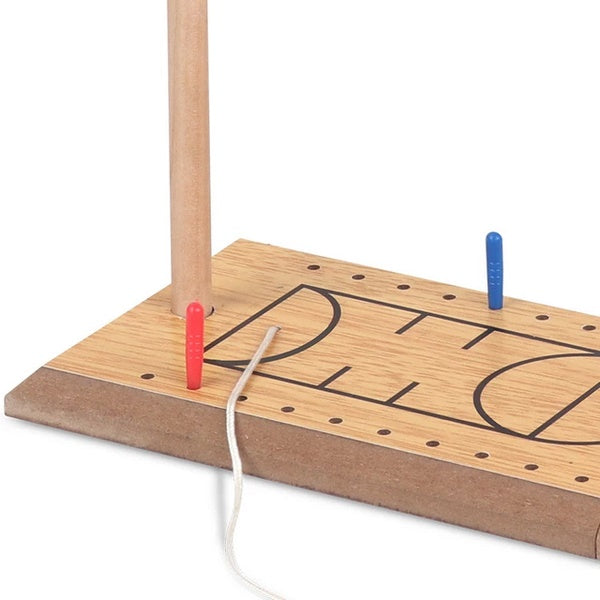 Wooden Tabletop Basketball Game