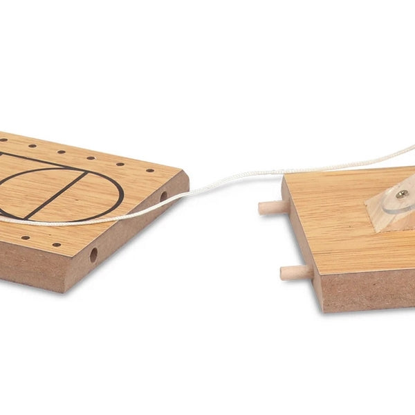 Wooden Tabletop Basketball Game