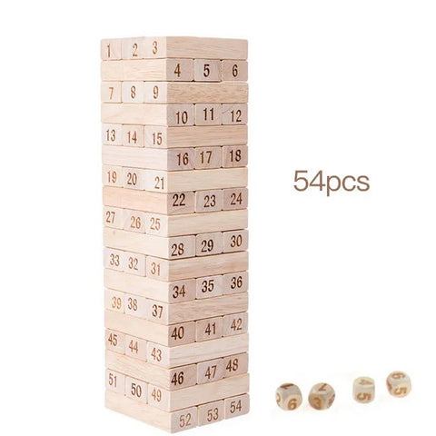 Wooden Jenga | Develops Concentration & Teamwork