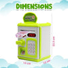 ATM Money Bank - White  | Learn to Save with Finger-print Enabled Piggy Bank
