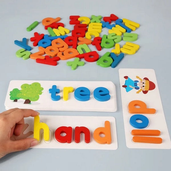 Wooden Spelling And Mathematics Game  - EKT3296