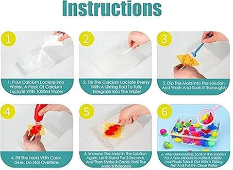 3 Color Water Jelly Game 1Pc Random Design Will Be Shipped Without Storage Box- EKT3299