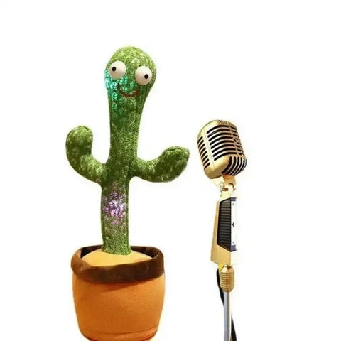 Dancing Cactus – Interactive Plush Toy for Fun and Learning