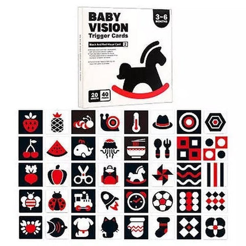 Baby Vision Trigger Card Black And Red - EKT3317