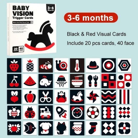 Baby Vision Trigger Card Black And Red - EKT3317