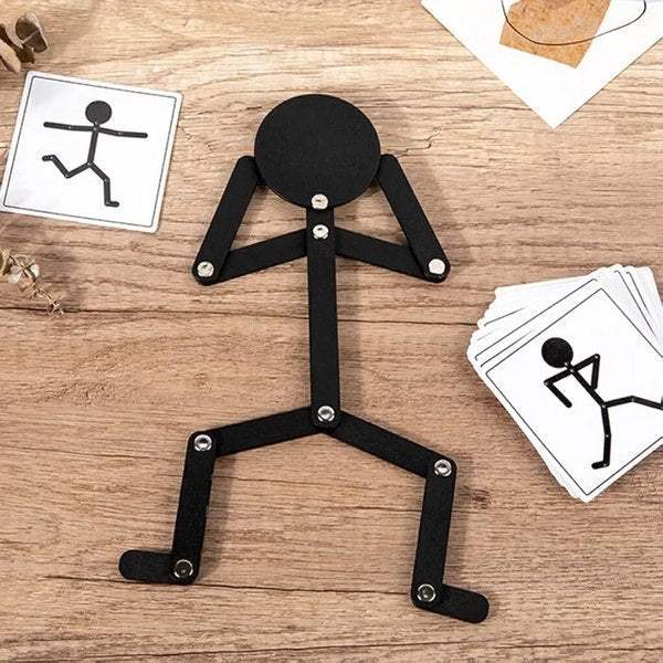 Wooden Magnetic Man - EKT3329