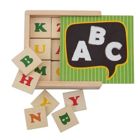 Wooden Alphabets Box Set - EKT3336