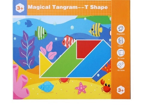 Magical Tangram T Shape - EKT3341