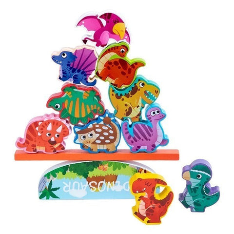 Wooden Dinosaur Balaance Beem - EKT3348