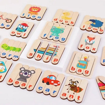 Wooden Word Puzzle - EKT3359