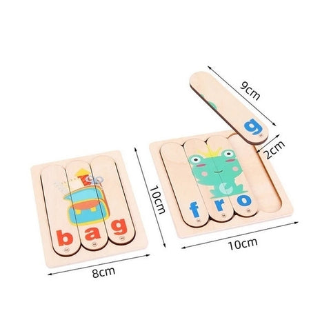 Wooden Word Puzzle - EKT3359