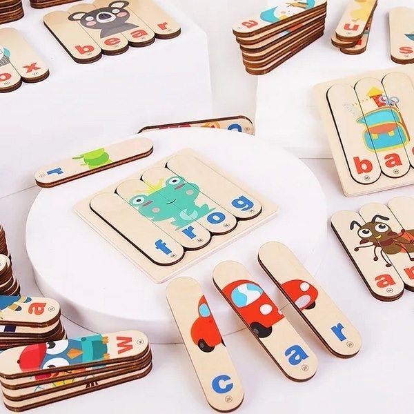 Wooden Word Puzzle - EKT3359