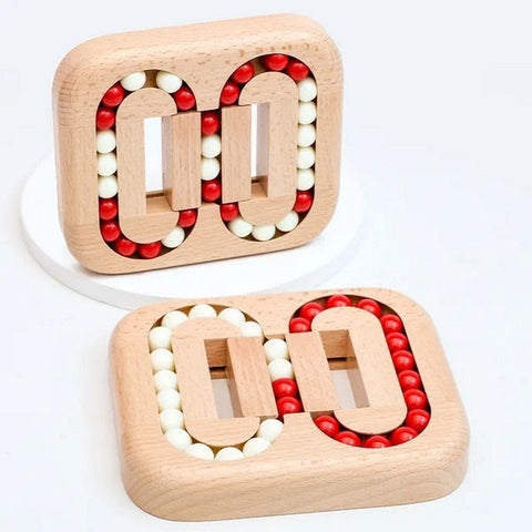 Wooden Matching Goli Game | Handheld Travel-Friendly Puzzle Toy