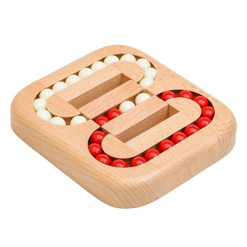 Wooden Matching Goli Game | Handheld Travel-Friendly Puzzle Toy