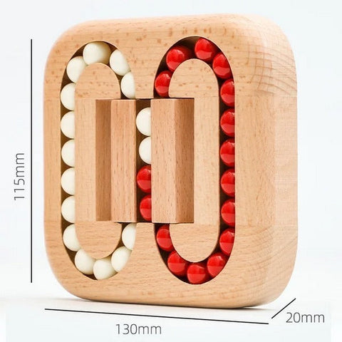 Wooden Matching Goli Game | Handheld Travel-Friendly Puzzle Toy