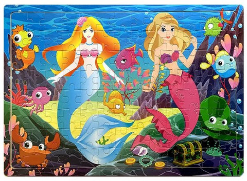 Wooden Big Jigsaw Puzzle With Picture 1Pc Random Design Will Be Shipped - EKT3366