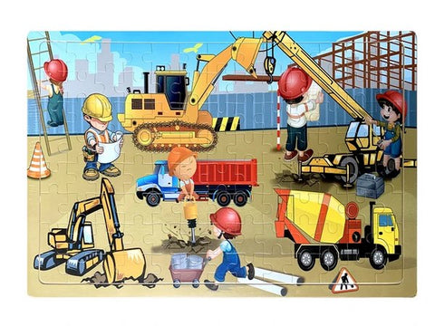 Wooden Big Jigsaw Puzzle With Picture 1Pc Random Design Will Be Shipped - EKT3366