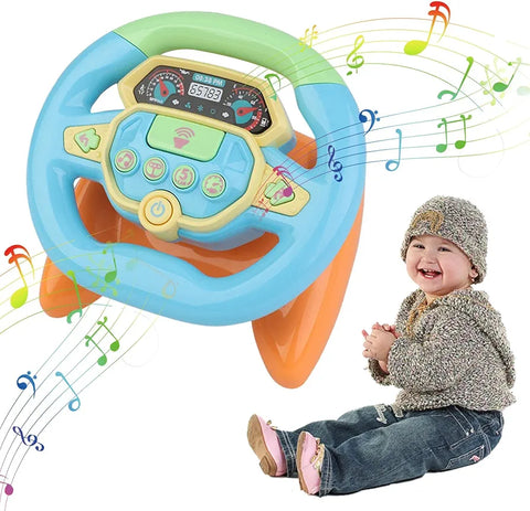 Streering Wheel For Kids 1Pc Random Design Will Be Shipped - EKT3393