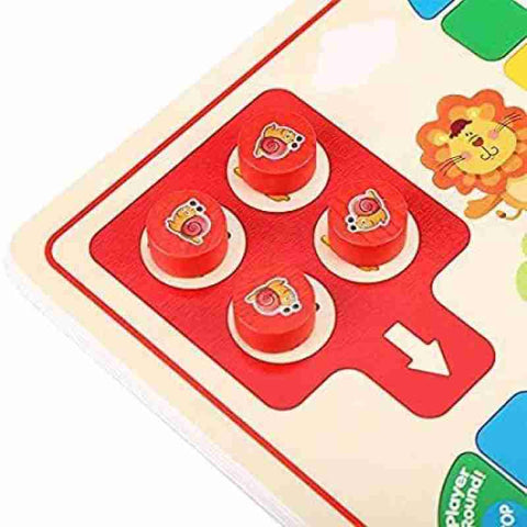 2 in 1 Board Wooden Chinese Checker and Ludo - EKT3396