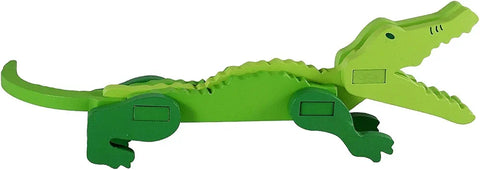 Wooden 3D Puzzle Crocodile - EKT3397