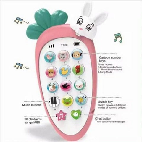 Music Phone With Multiple Sounds 1Pc Random Design Will Be Shipped - EKT3463