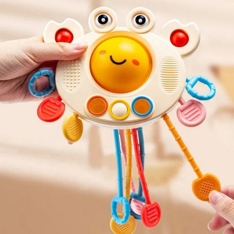 Baby Crab Pull String 1Pc Random Design Will Be Shipped - EKT3477