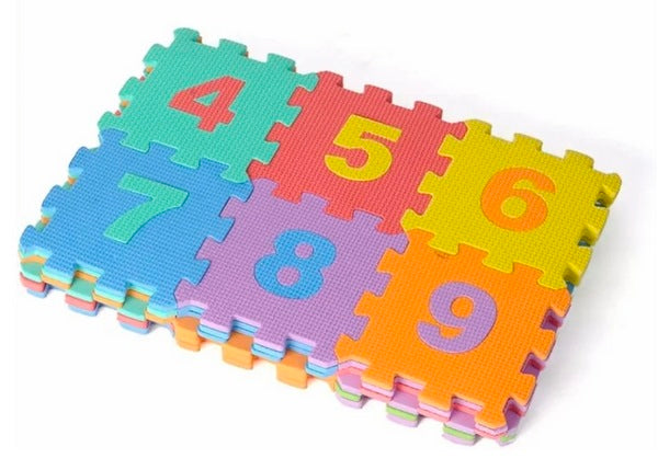 36pcs Alphabet And Number Puzzle Mat - EKT3486
