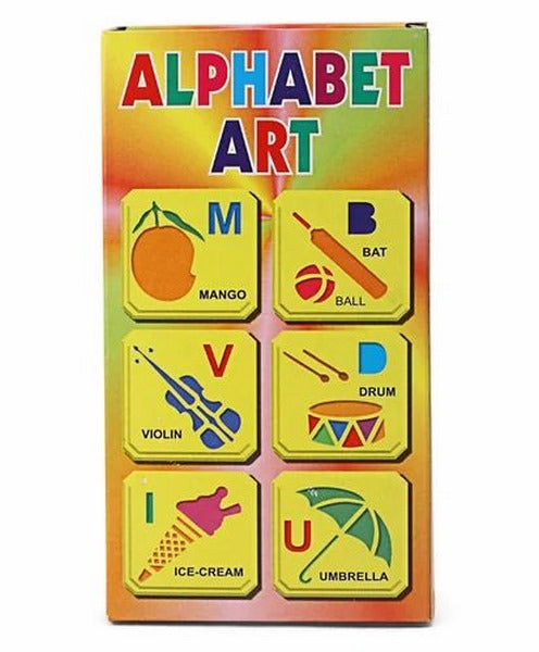 Alphabet Art Game Drawing And Coloring  - EKT3493
