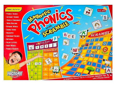 Magnatic Phonics Spelling , Reading , Writing Game For Kids - EKT3497