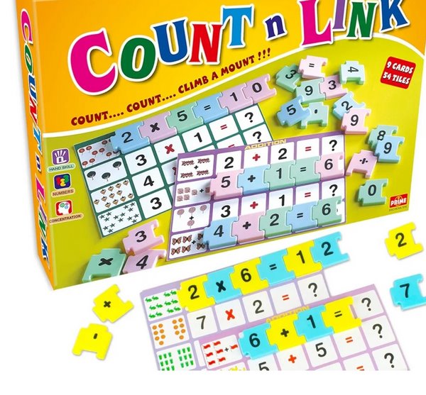 Count And Link Educational Intellectual Kids Game - EKT3498