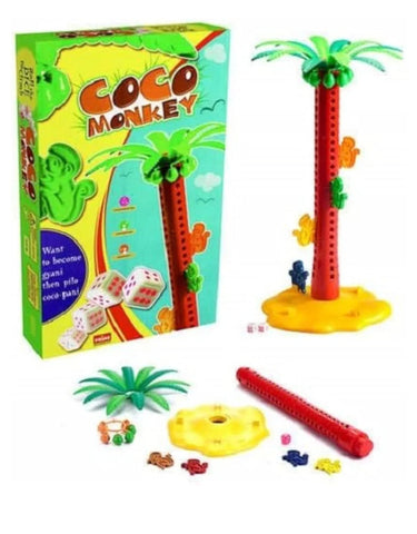 Coco Monkey Game with Dice - Math Learning Toy  - EKT3501