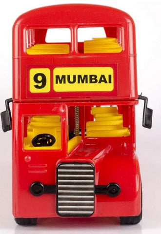 Double Decker Friction Toy Bus - EKT3504