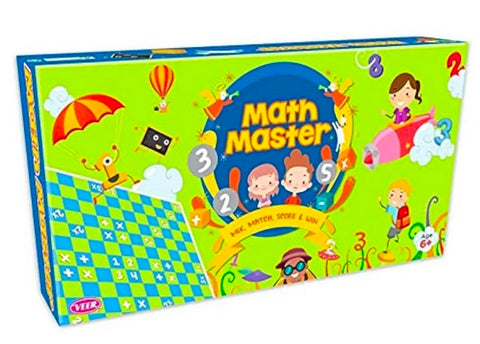 Math Master A Mathematical Educational Board Game - EKT3514