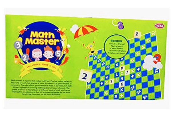 Math Master A Mathematical Educational Board Game - EKT3514
