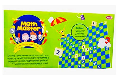 Math Master A Mathematical Educational Board Game - EKT3514