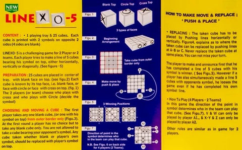 Line XO-5 Challenging Game for Kids and Adults - EKT3515