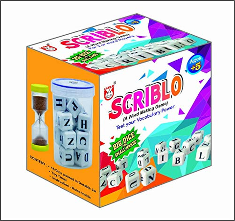 A Word Maker Battle Game Scriblo with Timer - EKT3517