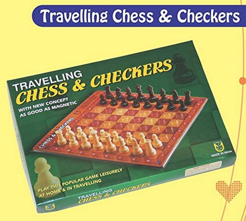 Travelling Chess and Checkers-Board Game - EKT3519