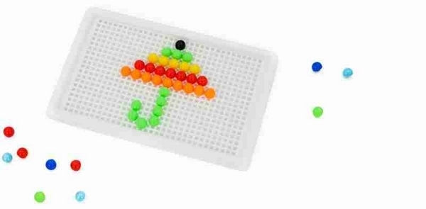 Peg Mosaic Puzzle Game - EKT3529