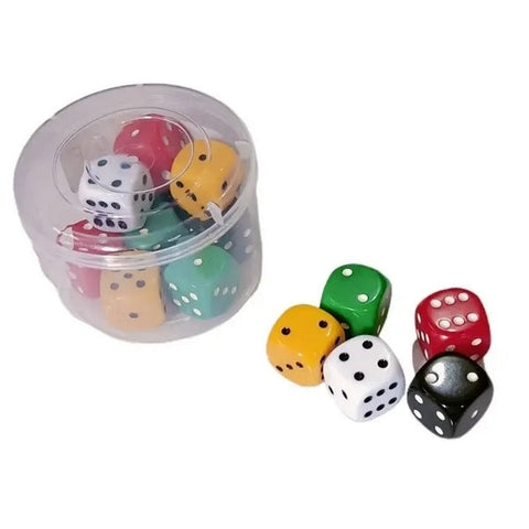 Colorful Gaming Dice Pack Of 15Pcs - EKT3533