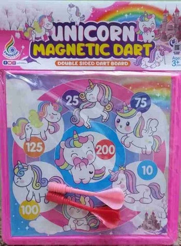 Double Sided Mini Magnatic Dart Board Game - EKT3541