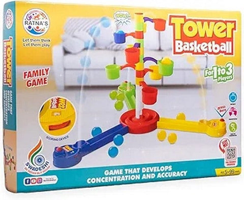Tower Basket Ball Family Game - EKT3544